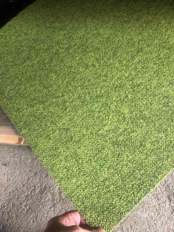 Lime Green Desso Carpet Tile Used, Lime Green Rug Ikea