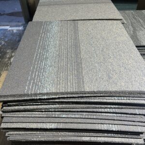 Grey with Blue Stripe A