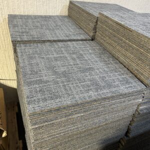 Milliken Grey Feltback Tiles A Grade